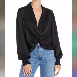 NWT Aqua Twist Front Top